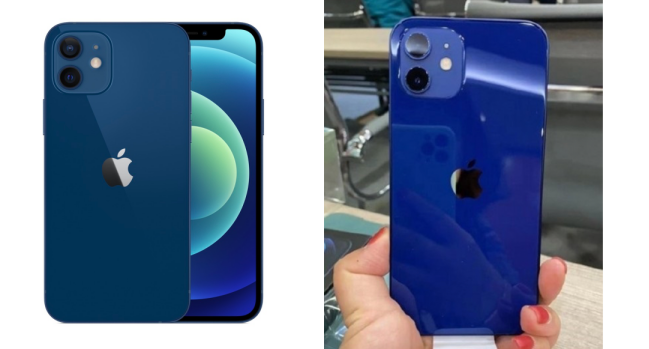 iPhone12海蓝色有严重色差，苹果不香了！